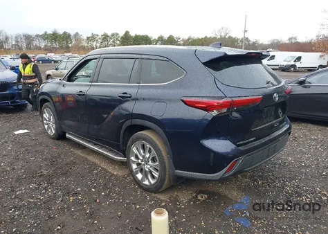 2020 Toyota Highlander Limited from USA, damaged, VIN 5TDDZRBH7LS031245